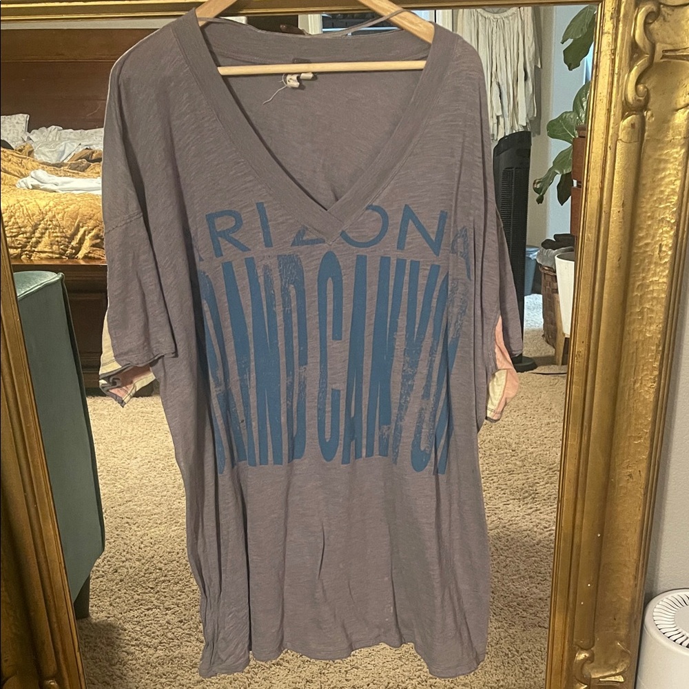 We The Free Gray Top